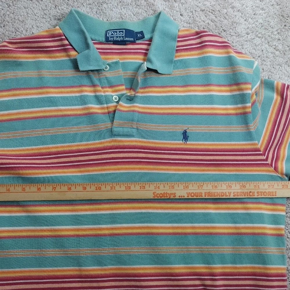 Polo Ralph Lauren Mens Size XL Y2K Dress Shirt